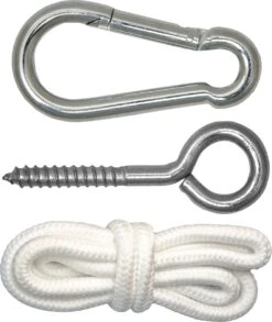 Metalen Ophangset Tot 160kg - Massieve Bevestiging Set Voor Hangstoel Hangmat - Plafond Wand Montage -Tuin Verkoop 1013x1200