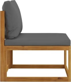 Decoways - 7-delige Loungeset Met Kussens Massief Acaciahout -Tuin Verkoop 1029x1200