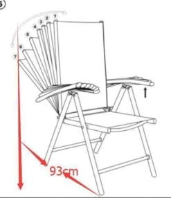 Tuinstoel Standenstoel Aluminium Antraciet 7 Standen Per 2 Stuks 9 Tuinstoel Standenstoel Aluminium Antraciet 7 Standen Per 2 Stuks -Tuin Verkoop 1038x1200