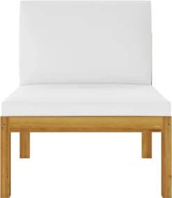 Decoways - 5-delige Loungeset Met Kussens Massief Acaciahout Crèmekleurig -Tuin Verkoop 1043x1200 4