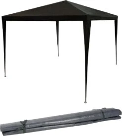 MaxxGarden Partytent - Paviljoen - 3x3 - Waterdicht - Zwart -Tuin Verkoop 1077x1200 1