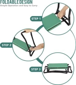 Uten - Kniebankje Tuin - Knie Steun - Tuinkruk Inklapbaar - Kniesteun Tuinieren - Kniekussen - Tot 150 Kg - Groen 18 Uten - Kniebankje Tuin - Knie Steun - Tuinkruk Inklapbaar - Kniesteun Tuinieren - Kniekussen - Tot 150 Kg - Groen -Tuin Verkoop 1078x1200 1