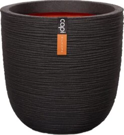 Capi Europe - Bloempot Bol Rib NL - 35x34 - Zwart - Voor Binnen En Buiten - KBLR932 -Tuin Verkoop 1102x1200 4