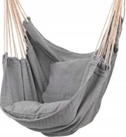 RENALUX Hangstoel Buiten En Binnen - Hangstoel Voor Binnen - Hangstoel Zonder Standaard - Hangstoel Cocoon - Gratis 2 Zachte Kussens - 150 KG - Grijs -Tuin Verkoop 1107x1200 1