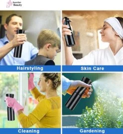 Merkloos Sibel Extreme Mist Verstuiver 160ml Zwart En Wit| Professional Hairdressing Plastic Fine Mist Spray Bottle - 2 Stucks -Tuin Verkoop 1107x1200 2