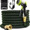 Goliving Tuinslang Flexibel - 30 Meter - Uitrekbare Tuinslang Sproeier - Tuinsproeier - Zwart - Acht Standen - Met Opbergtas -Tuin Verkoop 1114x1200 6