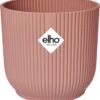 Elho Vibes Fold Rond 25 - Bloempot Voor Binnen - Ø 25.0 X H 23.0 Cm - Delicaat Roze -Tuin Verkoop 1130x1200