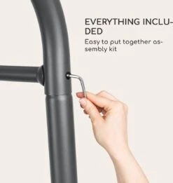 Blumfeldt Palermo Schommelbank - Hollywoodschommel 130 X 207 Cm - Ligbed Met Dak - Schommelstoel Voor 2 Personen - Tuinbank Inclusief Nekkussens - Stalen Frame En Polyester Dak - Grijs -Tuin Verkoop 1134x1200