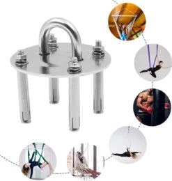 IBright Hangstoel Bevestigingsset - Schommelstoel Ophangsysteem - RVS - Bokszak - Plafondhaak - Plafond Ophanghaak -Tuin Verkoop 1138x1200