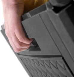 Opbergbox 310L UV-Bestendig Weerbestendig Wielen Tuinbox Rotan-look Antraciet -Tuin Verkoop 1149x1200 4