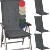 Beautissu Loft HL – Set Van 4 Tuinkussens Hoge Rug 120x50x6 Cm Kussen Grafiet Grijs Tuinstoelkussens Zitkussen Tuinstoel -Tuin Verkoop 1161x1200 3