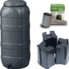 Harcostar Rainsaver Regenton 100 Liter Antraciet Met Vulautomaat En 3 Delige Voet -Tuin Verkoop 1166x1200 5
