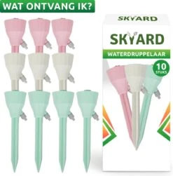 SKYARD® Waterdruppelaar Set Van 10 – Watergeefsysteem Geschikt Binnen (Kamerplanten) En Buiten – Bewateringssysteem Met Instelbare Druppelsnelheid - Irrigatiesysteem - Planten Watergever - Waterbol -Tuin Verkoop 1179x1200 1