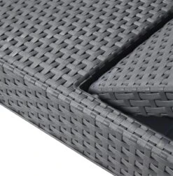 Allibert Jaipur Ligbed - 58x187,5x29 Cm - Grafiet -Tuin Verkoop 1179x1200