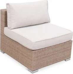 Alice's Garden Loungeset Napoli - 5 Plaatsen - Wicker - 6 Elementen - Beige/Beige -Tuin Verkoop 1183x1200 3