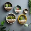 Ronde Muur Plantenbak Zwart - Decoratie - Planten - Interieur - Bloemen - Woondecoratie - Muurbekleding - -Tuin Verkoop 1196x1200 12