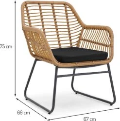 Milton & Oldbrook Tuinset 4-delig Kilsund Naturel -Tuin Verkoop 1196x1200 5