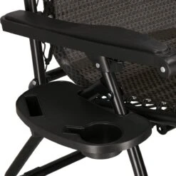 Springos Tuinstoel | Ligstoel | Opvouwbaar | Verstelbaar | Ergonomische Hoofdsteun | Bruin / Zwart -Tuin Verkoop 1198x1200 1