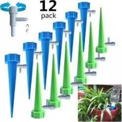 12 Stuks Plant Bewateringssysteem | Waterdruppelaar | Druppelsysteem |Bewateringssysteem | Bewateringsyteem Watergeefsysteem | Plantenbol | Automatische Gieter | Water Druppelaar | Druppel Systeem | Water Geef Systeem | Plantenbol |