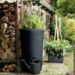 Elho Green Basics Regenton - Regenton - Living Black - Buiten - 200 Liter -Tuin Verkoop 1198x1200 17