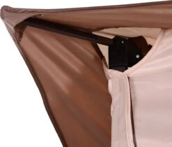 Outsunny Paviljoen Met Zijwanden Partytent Tuintent Popup 3,25 X 3,25 M Khaki 840-166 -Tuin Verkoop 1200x1018 1