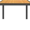 VidaXL Tuintafel 150x90x75 Cm Poly Rattan En Acaciahout Zwart -Tuin Verkoop 1200x1023 2