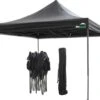 MaxxGarden Easy-up Partytent - 3x3m - Standaard - Waterdicht - Opvouwbaar - Inclusief Draagtas - Zwart -Tuin Verkoop 1200x1026 2