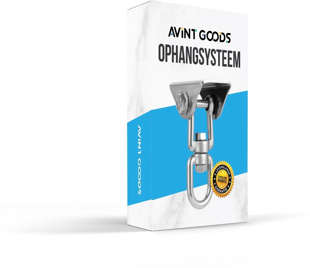AVINT GOODS RVS Ophangsysteem Plafondhaak Bokszak – Schroefhaak & Ophanghaak Hangstoel – Muurhaak Binnen & Buiten - 550KG 11 AVINT GOODS RVS Ophangsysteem Plafondhaak Bokszak – Schroefhaak & Ophanghaak Hangstoel – Muurhaak Binnen & Buiten - 550KG - Afbeelding 9