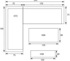 Merkloos Rocco | Loungeset Hoekset Tuinset | Aluminium| Hoekbank, Tuinbank, Tuintafel | 8 Zitplaatsen -Tuin Verkoop 1200x1039