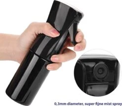 Hairspray - Mist Haarspray - 500ml - Zwart - Waterspuit - Water Verstuiver -Tuin Verkoop 1200x1041 2