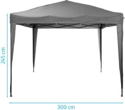 Ambiance Easy-up Partytent - 3x3m - Opvouwbaar - Grijs -Tuin Verkoop 1200x1055 2