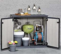 Keter Patio Store Opbergkast - 139,5x77x120cm - Grijs -Tuin Verkoop 1200x1061 1