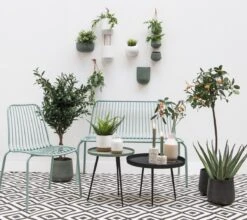 Pt Wand Bloempot Oval Wide - Green -Tuin Verkoop 1200x1070 2