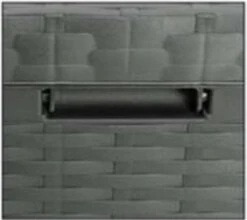 Verrijdbare Tuinkussen Opbergbox - Rattan Look - Zwart - 350 Liter -Tuin Verkoop 1200x1071 2