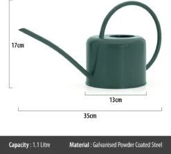 CKB LTD - Gieters - Gieter - Retro - Gietertje - Kleine Gieter Voor Binnen En Buiten - 1 Liter - Groen Plantengieter Tuingieter Bloemengieter Mini Klein Metaal Binnenplantjes Gietertjes Tuingieters Vintage Kamerplanten Buitengieter Binnenshuis -Tuin Verkoop 1200x1079 1