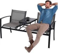 Pro Garden ProGarden Tuinbankje Met Tafel Tweepersoons -Tuin Verkoop 1200x1081 1