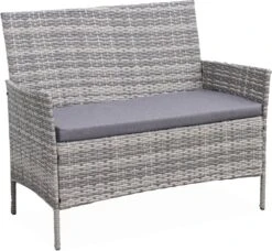 Alice's Garden Loungeset Moltès - 4 Plaatsen - Wicker - Kleine Set - Tinten Grijs/grijs -Tuin Verkoop 1200x1108 2