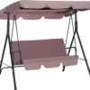 Outsunny Hollywoodschommel 3-zits Tuinschommel Schommelbank Met Dak 3 Kleuren 84A-054 -Tuin Verkoop 1200x1116