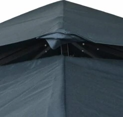 Outsunny Vervangend Dak Voor Metalen Tuinpaviljoen Paviljoen Partytent Tuintent 3x3 84C-041 -Tuin Verkoop 1200x1145