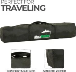 MaxxGarden Easy-up Partytent - 3x3m - Standaard - Waterdicht - Opvouwbaar - Inclusief Draagtas - Zwart -Tuin Verkoop 1200x1146 4