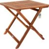 Casaria Bijzettafel Acacia Hout- Inklapbaar - 70x70x73 Cm Bruin -Tuin Verkoop 1200x1147 2