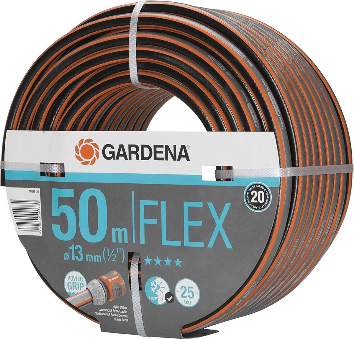 GARDENA - Comfort Flex Tuinslang - 50 Meter - 13 Mm 4 GARDENA - Comfort Flex Tuinslang - 50 Meter - 13 Mm - Afbeelding 2
