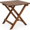 Merkloos EezyLife Houten Bijzettafel - 46x46x46cm - Acacia Hout - Tuintafel -Tuin Verkoop 1200x1152 4