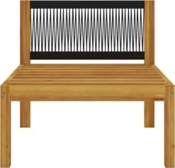 Decoways - 5-delige Loungeset Met Kussens Massief Acaciahout Crèmekleurig -Tuin Verkoop 1200x1152 5