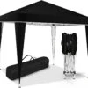 Sens Design Partytent Opvouwbaar - 3 X 3m - Zwart 2 Sens Design Partytent Opvouwbaar - 3 X 3m - Zwart -Tuin Verkoop 1200x1161