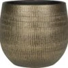 Plantenpot/bloempot In Een Strakke Modern Design Look Metal Goud Dia 22 Cm En Hoogte 20 Cm -Tuin Verkoop 1200x1168 1