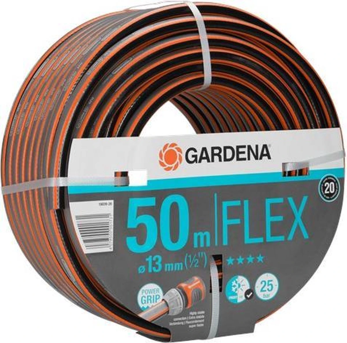 GARDENA - Comfort Flex Tuinslang - 50 Meter - 13 Mm 7 GARDENA - Comfort Flex Tuinslang - 50 Meter - 13 Mm - Afbeelding 5