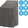 Weersbestendige Beschermhoes Stoel (4 Tot 6 Stapelstoelen) | 66 X 95 X 133/93 Cm (L) | Premium | Waterproof | TÜV Rheinland Gecertificeerd | Hoes Voor Tuin | Waterdicht | Solution Dyed (verkleuring Onmogelijk) | Grijs / Antraciet -Tuin Verkoop 1200x1192 2