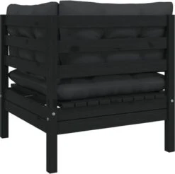 VidaXL 3-delige Loungeset Met Kussens Massief Grenenhout Zwart 28 VidaXL 3-delige Loungeset Met Kussens Massief Grenenhout Zwart -Tuin Verkoop 1200x1195 1