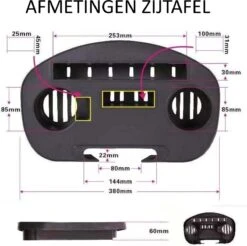 Brulo - Ligstoel Tuin - Ligstoelen - Strandstoel Opvouwbaar - Tuinstoel - Incl Tafel En Hoofdkussen -Tuin Verkoop 1200x1197 8